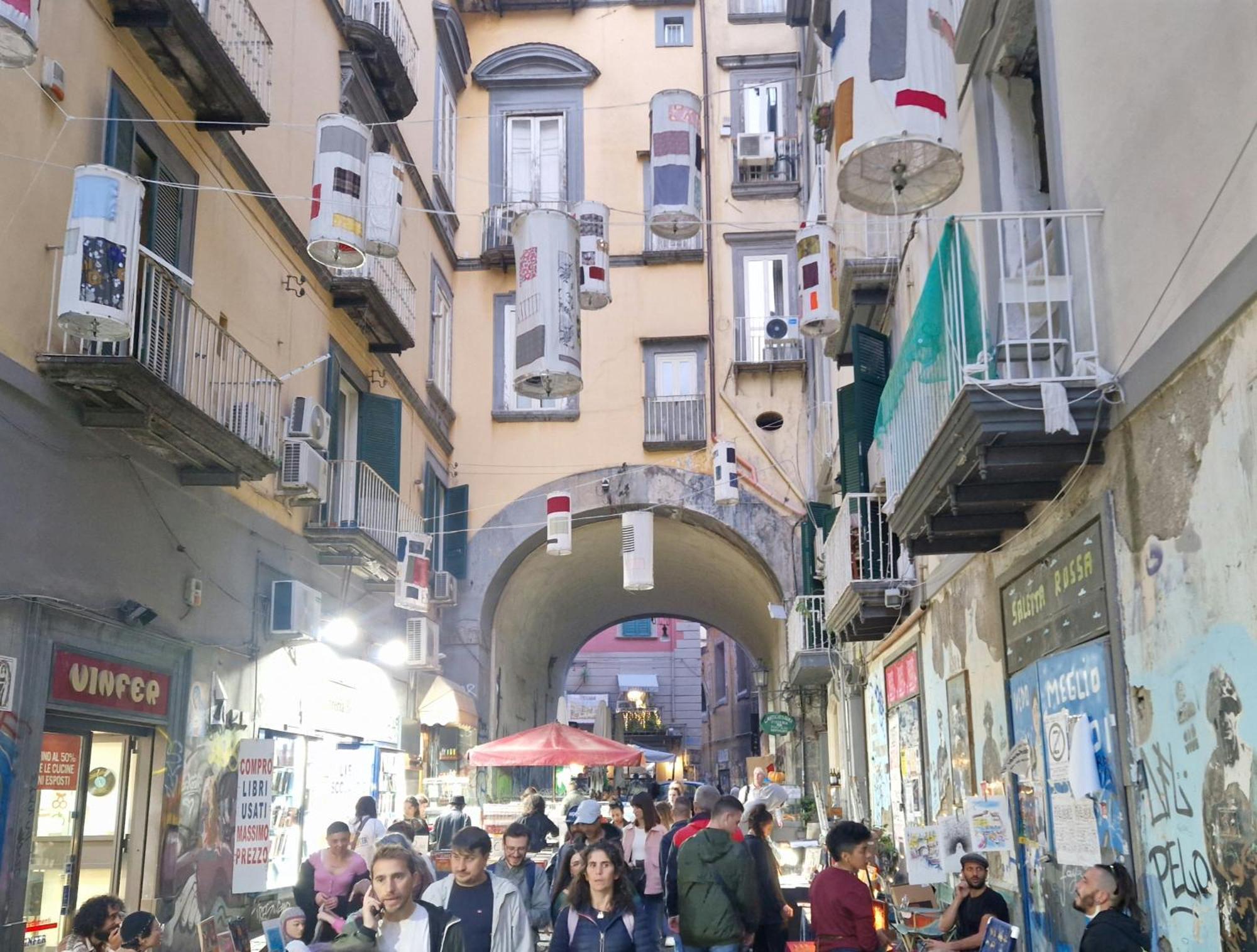 那不勒斯Scalinatella别墅 外观 照片